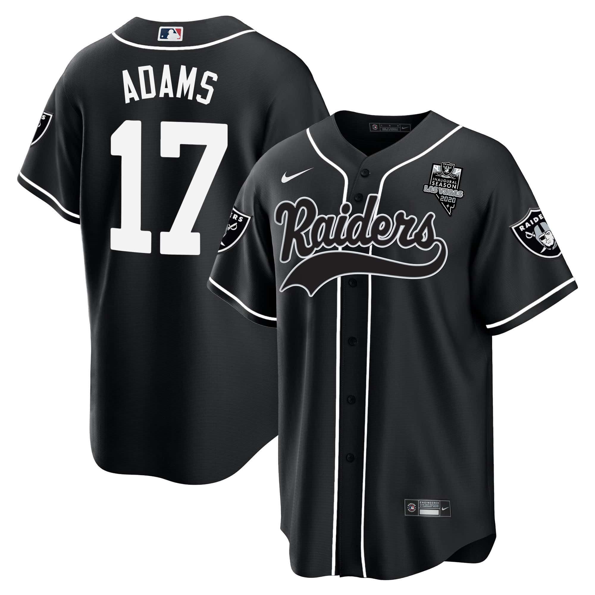 Men Oakland Raiders #17 Adams Black 2024 Nike Vapor Baseball NFL Jersey->indianapolis colts->NFL Jersey